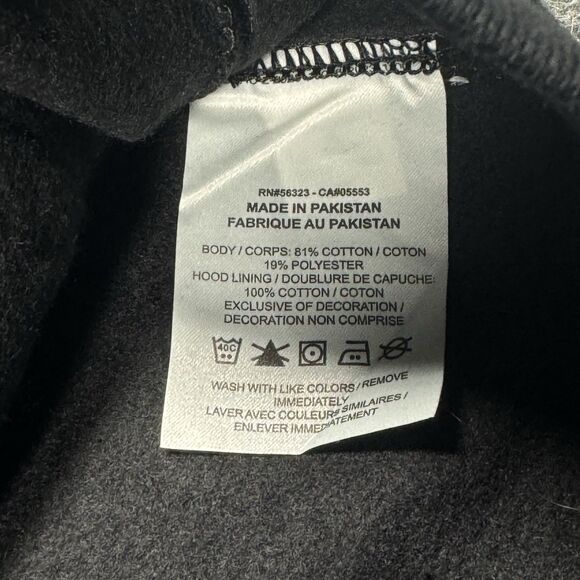 Nike Black Hoodie Active Sportswear Fleece Workout Athletic Pullover Men's XL - Picture 6 of 8